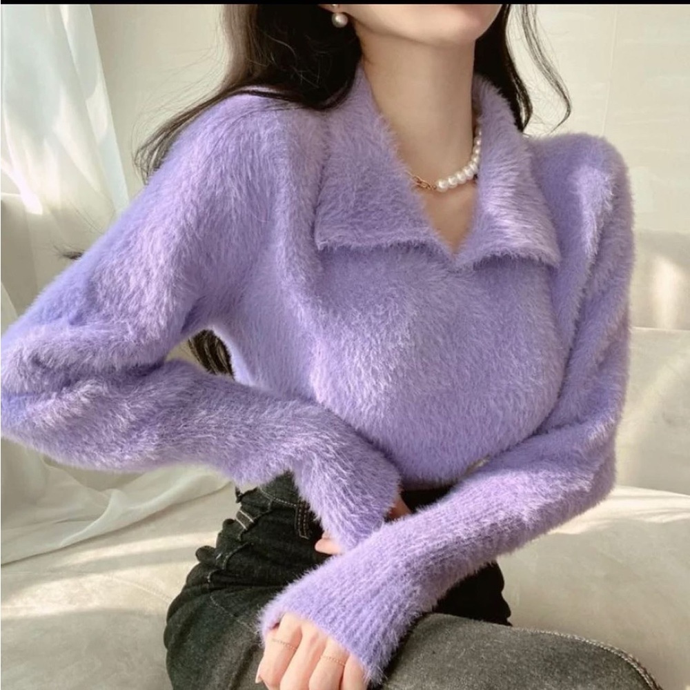 New fur womenss top stretchable